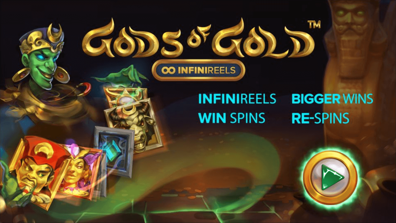 Gods of gold visual casino game