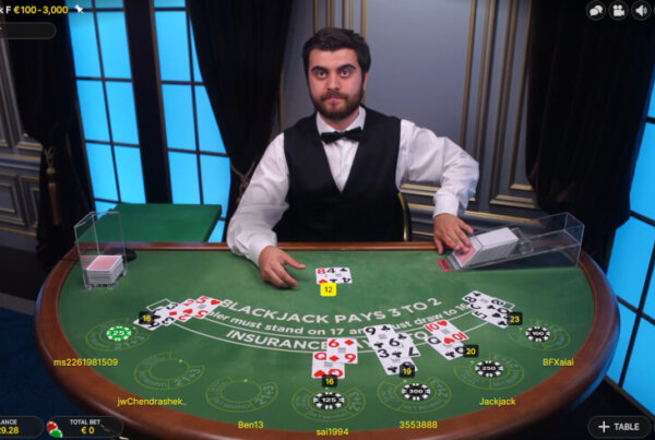 Live blackjack