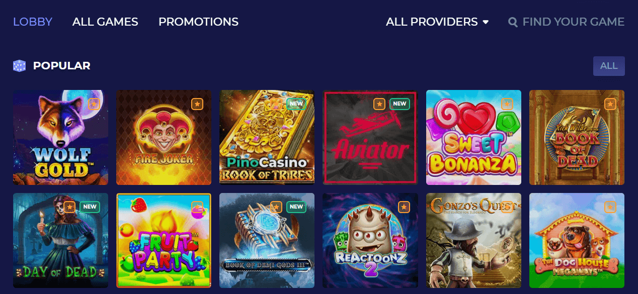 Is Pino Casino Reliable? - Read an extensive review here!