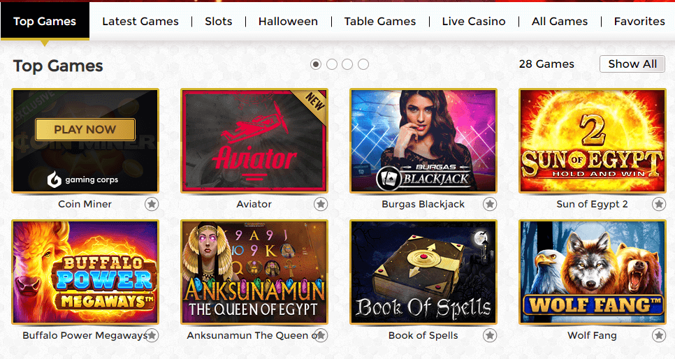 Unique Casino games